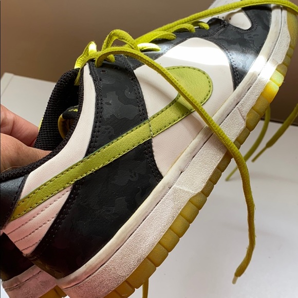 Line green Nike low tops - Picture 2 of 4